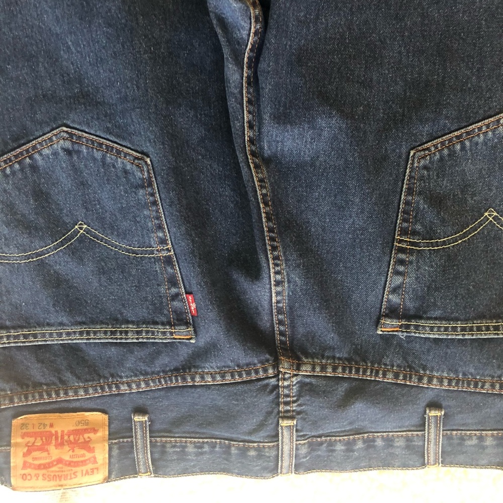 Levi 550 blue size 42/34 brand new